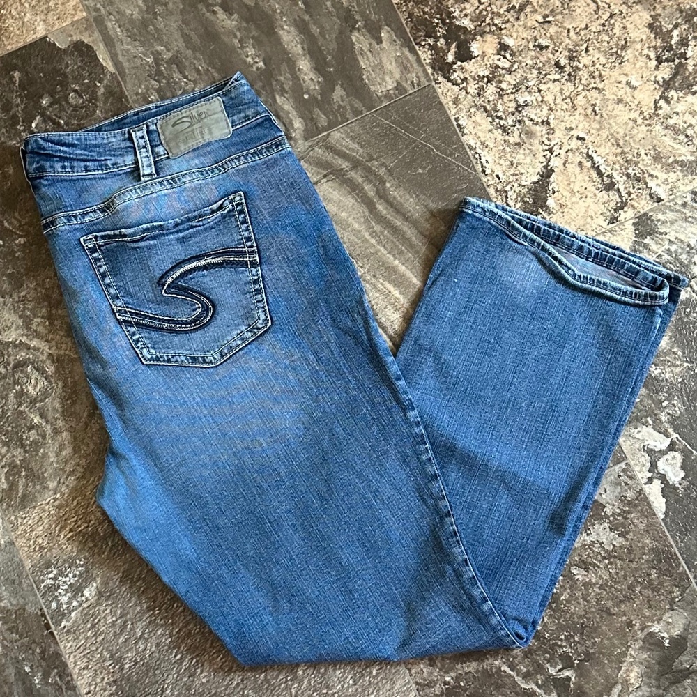 Silver Avery Boot cut Jeans